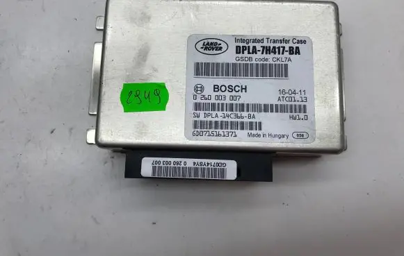 Land Rover Range Rover Sport L494 Transfer box differential control unit DPLA14C366BA DPLA7H417BA 0260003007