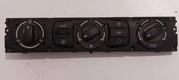BMW 5 E60 E61 Climate control unit 912239601 FF0950031 90025153