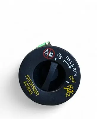 Passenger airbag on/off switch