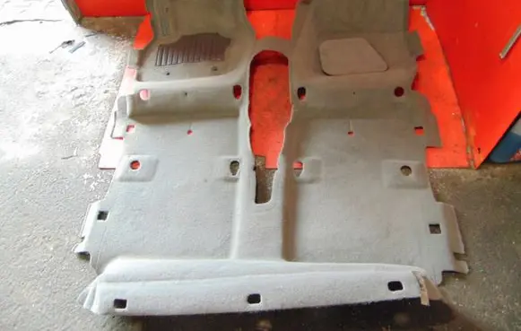 Renault Zoe Interior carpet 
