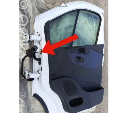 Opel Vivaro Front door check strap stopper 00242R