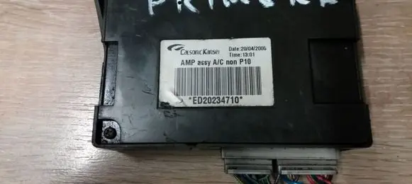 Nissan Primera Climate control unit ED20234710