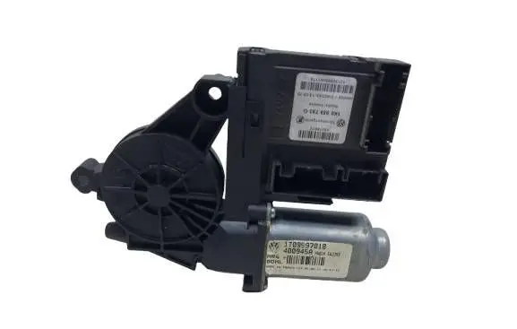 Volkswagen Touran I Front door window regulator motor 1T0959701B 1K0959793G
