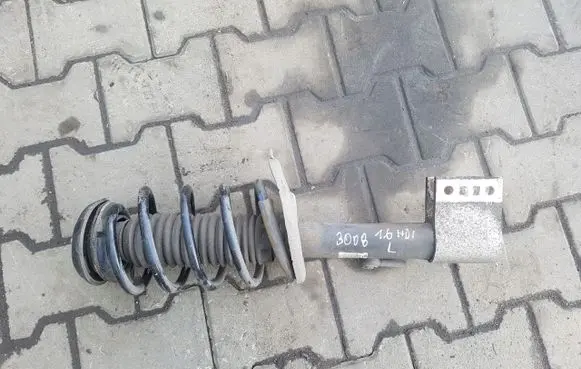 Peugeot 3008 I Front shock absorber with coil spring