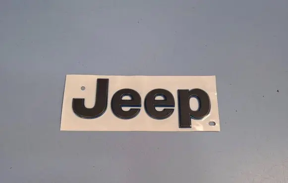 Jeep Wrangler Fender model badge letters 68526740AA