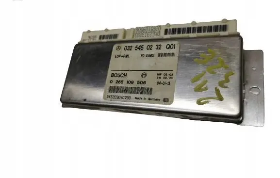 Mercedes-Benz E W211 ESP (stability system) control unit 0265109506