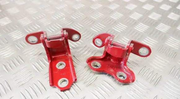 Rear door hinge set