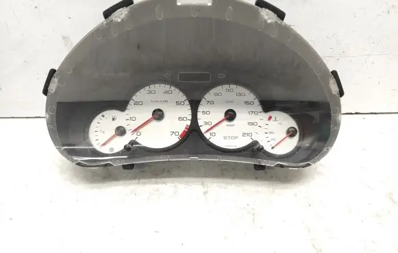 Peugeot 206 Speedometer (instrument cluster) 9651740380 000500605