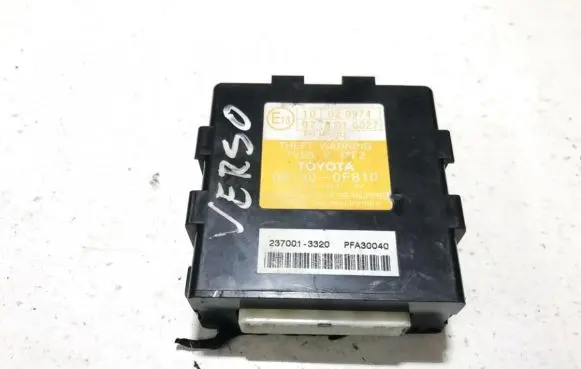 Toyota Corolla Verso AR10 Other control units/modules 081900f810 08190-0f810