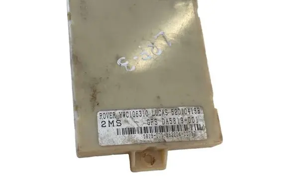 Land Rover Freelander Alarm control unit/module YWC106310 52010419B DA5819001