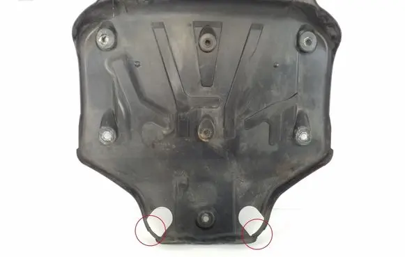 Mercedes-Benz SLK R171 Trunk boot underbody cover/under tray A1716190338