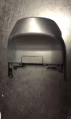 Steering wheel column trim