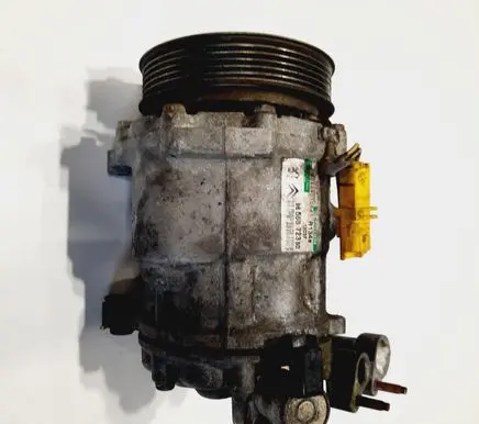 Peugeot 407 Air conditioning (A/C) compressor (pump) 9656572380