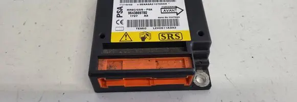Peugeot 607 Airbag control unit/module 9643869780 5EKA5A2107855H L2V2K11ADX2