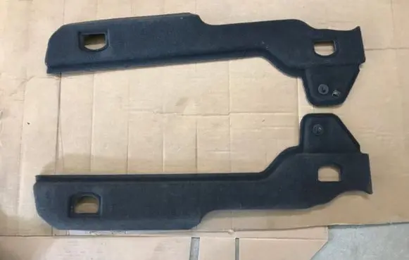 Audi A8 S8 D4 4H Rear floor carpet liner 4H0863600A