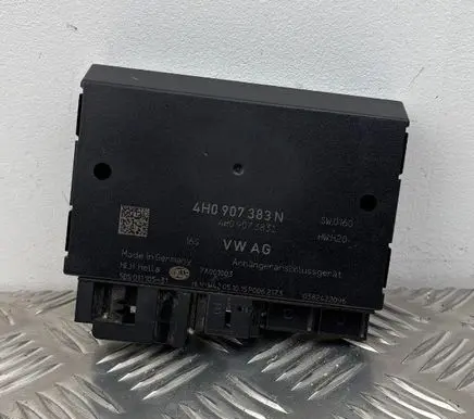 Volkswagen Touareg II Tow bar trailer control unit/module 4H0907383N 4H0907383L 5DS01110531