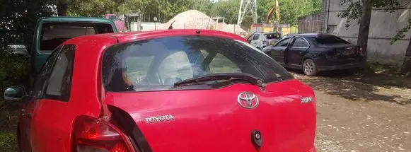 Toyota Yaris Tailgate/trunk/boot lid