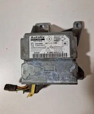 Peugeot 308 Airbag control unit/module 9665100080 610714900