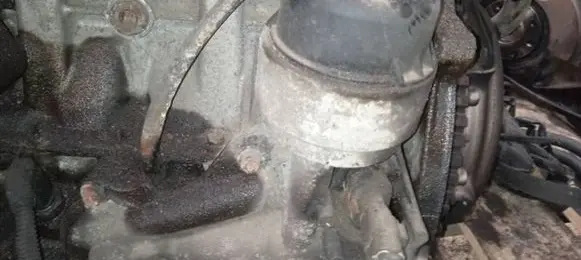 Peugeot 206 Oil filter cover 