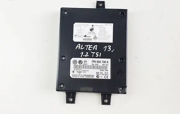 Seat Altea Bluetooth control unit module 7P6035730K-sea 7p6035730k