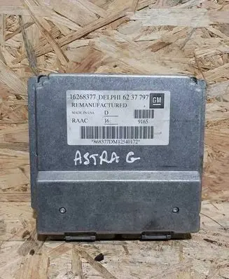 Opel Astra G Engine control unit/module ECU 16268377 6237797