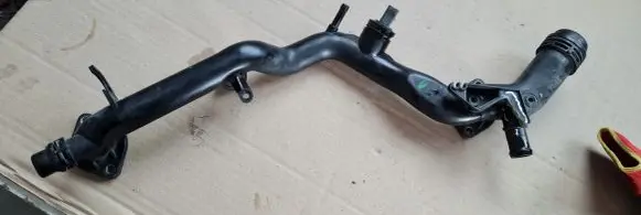 Audi A6 S6 C7 4G Engine coolant pipe/hose 06E121045AK