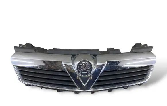 Opel Zafira B Front bumper upper radiator grill 13157590