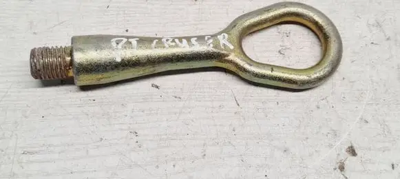Towing hook eye
