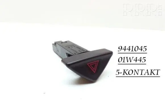 Volvo V70 Hazard light switch 9441045 01W445