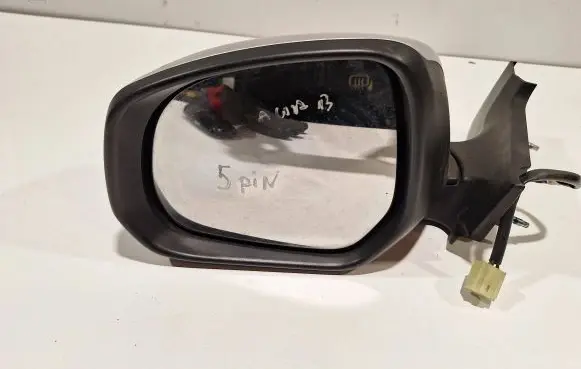 Opel Agila B Front door electric wing mirror