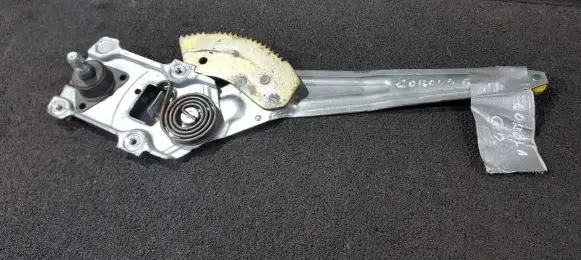 Sliding door window regulator with motor