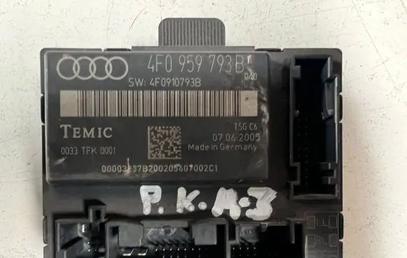 Audi A6 S6 C6 4F Door control unit/module 4F0959793B 4F0910793B 0033TFK0001