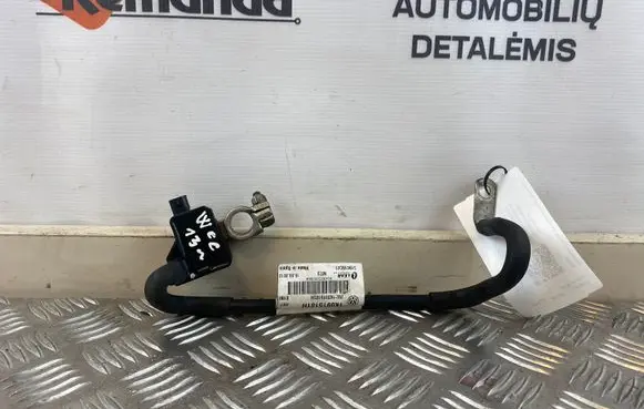 Volkswagen PASSAT CC Negative earth cable (battery) 1K0915181H