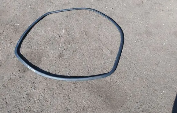 Volkswagen Polo IV 9N3 Rear door rubber seal (on body) 