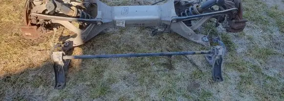 Peugeot 407 Rear axle beam with reductor 