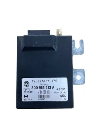 Volkswagen Phaeton Auxiliary heating control unit/module 3D0963513A