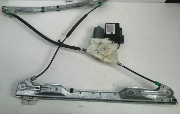 Citroen C5 Front door window regulator with motor 9637541380