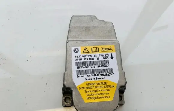 BMW 5 E60 E61 Airbag control unit/module 6577917201901 65779172019-01