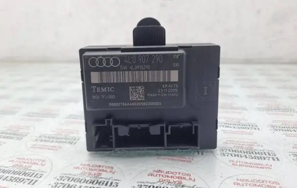 Audi Q7 4L Door control unit/module 4L0907290 4L0910290