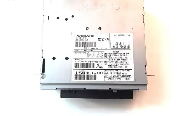 Volvo XC90 Radio/CD/DVD/GPS head unit 31260058
