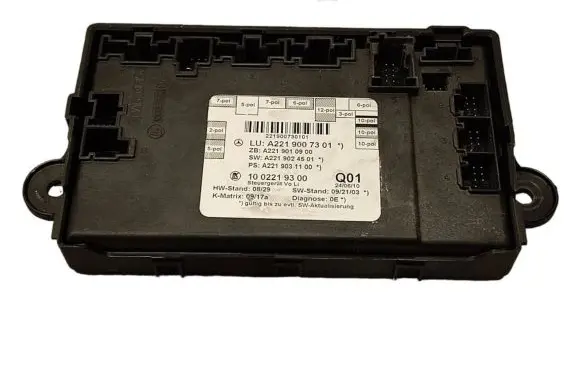 Mercedes-Benz S W221 Door control unit/module A2219007301 A2219024501 A2219010900