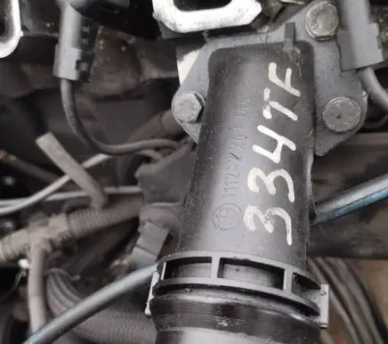 BMW X5 E53 Engine coolant pipe/hose 11122247744 1112-2247744