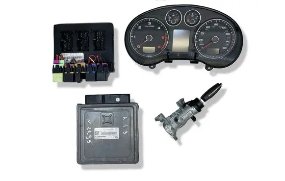 Audi A3 S3 A3 Sportback 8P Engine ECU kit and lock set 03L906023M 03L906023L 5WP42813AA