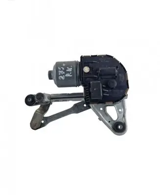 Front wiper linkage and motor