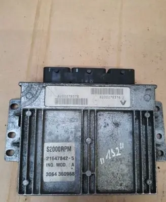 Renault Laguna II Engine control unit/module 8200278378 8200278376 216478425