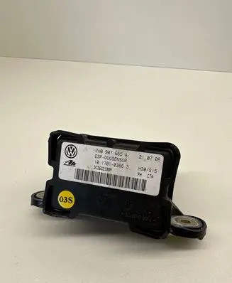 Audi A3 S3 8P ESP acceleration yaw rate sensor 7H0907655A DC36G21BBP 10170103663