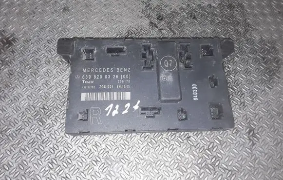 Mercedes-Benz Vito Viano W639 Door control unit/module 6398200326