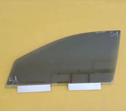 Volvo S60 Front door window glass four-door