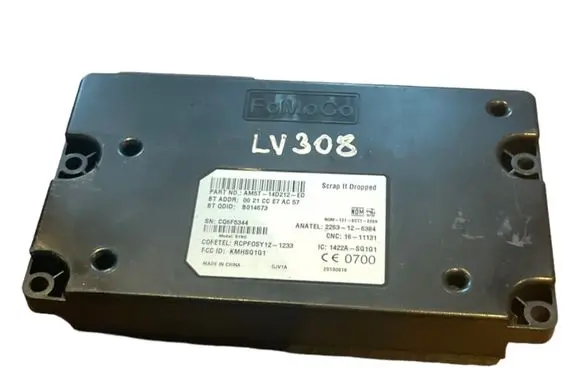 Ford Focus C-MAX Bluetooth control unit module AM5T14D212ED 0021CCE7AC57 CQ6F5344