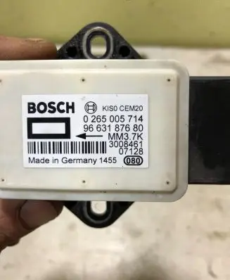 Peugeot 307 ESP acceleration yaw rate sensor 0265005714 3008461